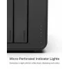 TerraMaster D4-320 išorinis diskų masyvas, juodas, 4 diskų vietos HDD/SSD