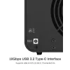TerraMaster D4-320 išorinis diskų masyvas, juodas, 4 diskų vietos HDD/SSD