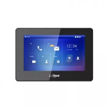 Vidinis monitorius Dahua VTH5422HB – 7 inch jutiklinis ekranas, juodas