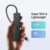 Ugreen USB 3.0 4-PORT HUB USB-A į 4xUSB Docking USB 3.2 Gen 1 (3.1 Gen 1) Type-A