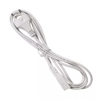Prailginimo laidas TARGUS HJ4411WHEUX, 2 m, C tipo kištukas į IEC C7, baltas
