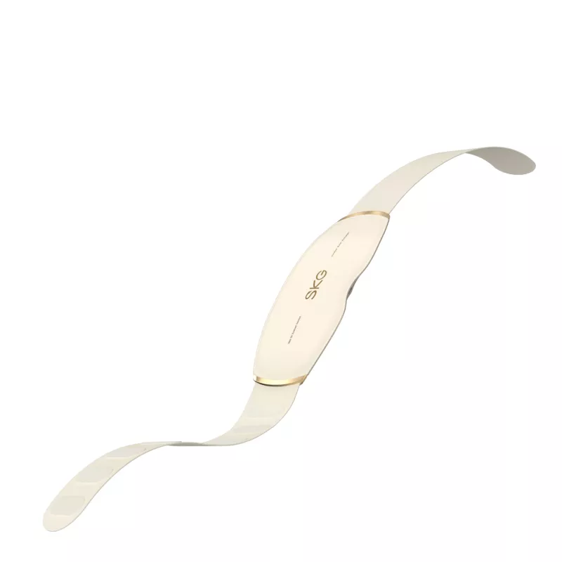 Juosmens masažuoklis SKG GS500 — EMS ir vibracija, įmontuota baterija, 10 W, baltas