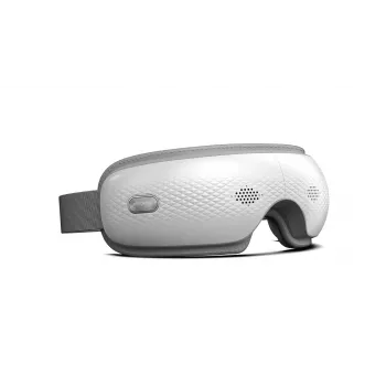Akių masažuoklis SKG ES300 – Baltas, kompresinis masažas, šildymas, Bluetooth muzika
