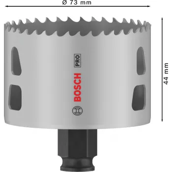 Pjūklas skylėms Bosch PRO Multi Material PC Plus 44/73 mm