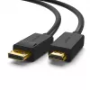 Ugreen 10202 vaizdo kabelio adapteris 2 m DisplayPort HDMI Juoda
