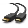 Vaizdo kabelio adapteris Ugreen 10239 1,5 m DisplayPort į HDMI juodas