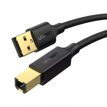 USB laidas Ugreen 10352 3m USB A USB B juodas USB 2.0 0.48 Gbit/s