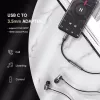 Mobiliojo telefono laidas Ugreen 30632 USB-C į 3,5 mm juodas