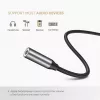 Mobiliojo telefono laidas Ugreen 30632 USB-C į 3,5 mm juodas