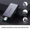 Kortelių skaitytuvas UGREEN 50541 USB 3.2 Gen 1 (3.1 Gen 1) – CF, SD, MicroSD, Memory Stick, plieno spalvos, 5000 Mbit/s