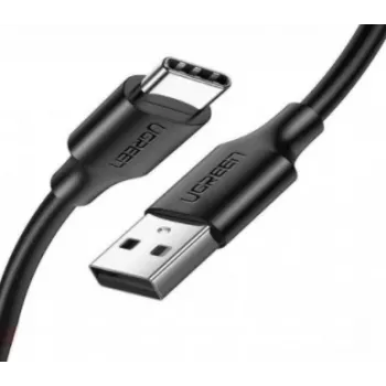 Ugreen 60116 USB laidas USB 2.0 1 m USB A USB C Juodas