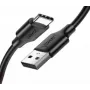 Ugreen 60116 USB laidas USB 2.0 1 m USB A USB C Juodas