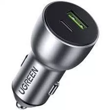 Automobilinis kroviklis Ugreen 60980 sidabrinis 36 W USB