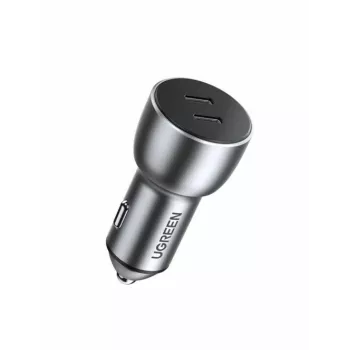 Automobilinis kroviklis Ugreen 70594 Universal Pilka 12/24V 2x USB Type-C