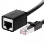 Tinklo kabelis UGREEN Cat6 2 m — RJ‑45 į RJ‑45, juodas