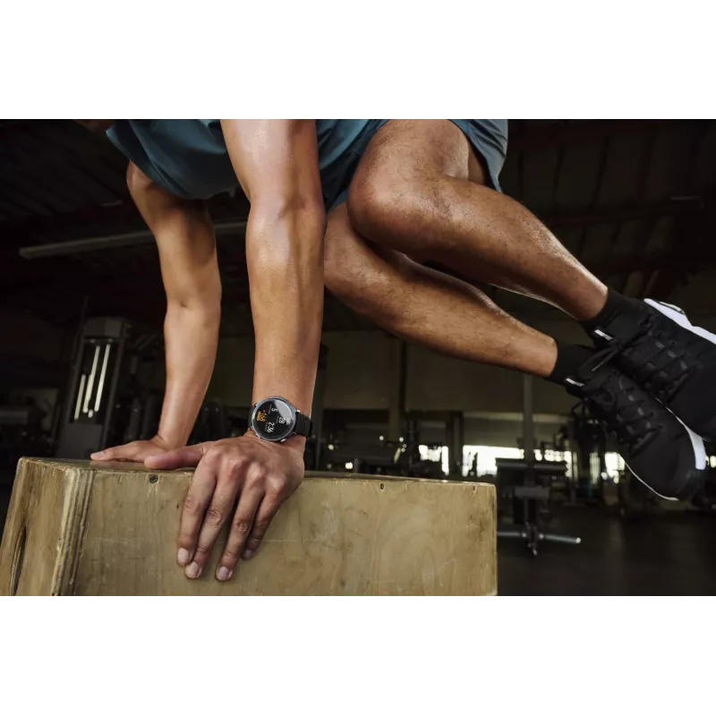Amazfit Balance 2 XT 3,81 cm (1,5 colio) AMOLED skaitmeninis 480 x 480 pikselių liečiamasis ekranas Juoda Wi-Fi GPS (palydovas)