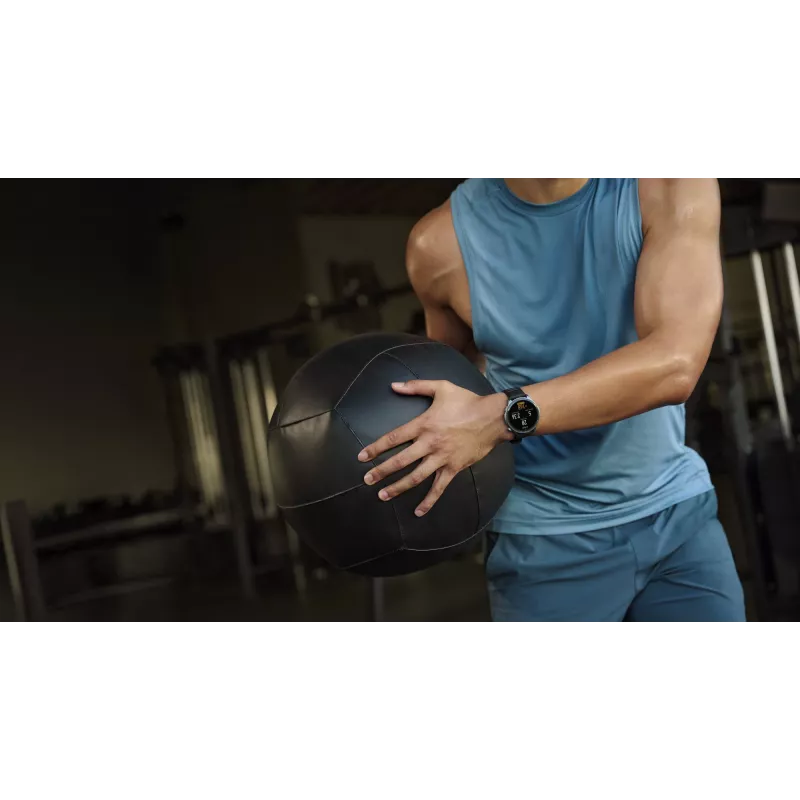 Amazfit Balance 2 XT 3,81 cm (1,5 colio) AMOLED skaitmeninis 480 x 480 pikselių liečiamasis ekranas Juoda Wi-Fi GPS (palydovas)