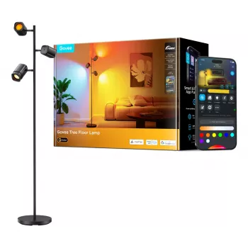 Govee Tree Floor Lamp protingas grindinis šviestuvas Wi-Fi/Bluetooth 72 W