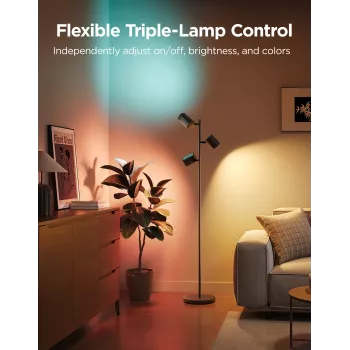 Govee Tree Floor Lamp protingas grindinis šviestuvas Wi-Fi/Bluetooth 72 W