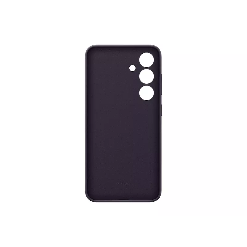 Dėklas Samsung Vegan Leather Case Violet Galaxy S24, PU oda, 6,2 colių