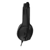 PDP LVL50 Laidinės ausinės PS4 baltos – 50 mm tvarkyklė, laidinės, žaidimų ausinės, juodos