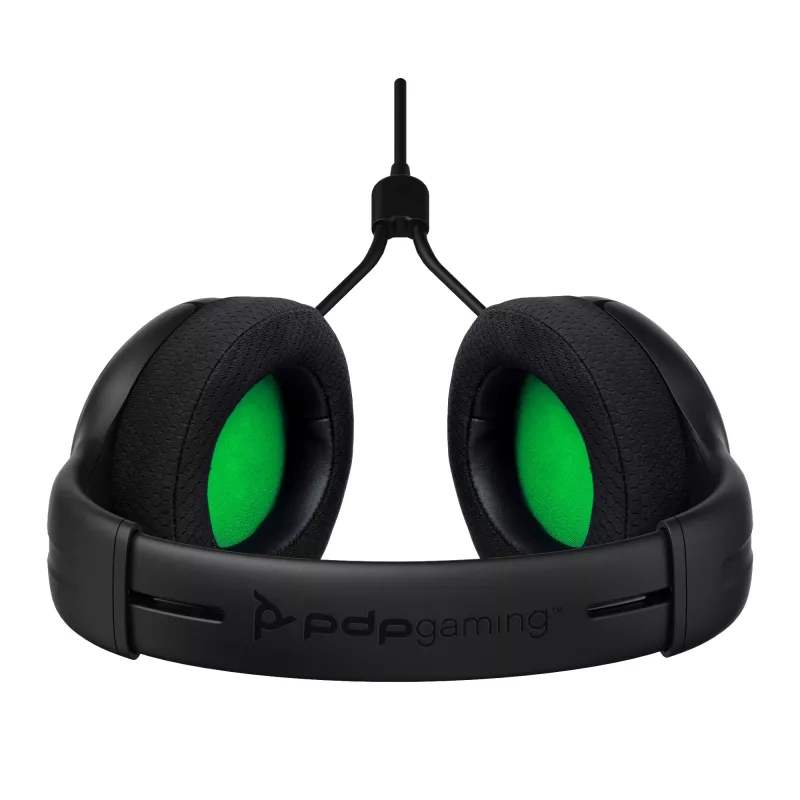 PDP LVL50 laidinis stereo ausinių komplektas XBSX, laidinis, žaidimams, ausinės, juodos