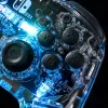 PDP Afterglow juodas permatomas valdiklis analogenis / digitalinis Nintendo Switch, Switch Lite, Switch OLED