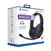 Žaidimų ausinės VICTRIX Gambit Wireless – belaidės ir laidinės, 20–20000 Hz, 2 m laidas, 301 g, juodos/violetinės