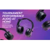Žaidimų ausinės VICTRIX Gambit Wireless – belaidės ir laidinės, 20–20000 Hz, 2 m laidas, 301 g, juodos/violetinės