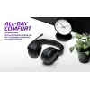 Žaidimų ausinės VICTRIX Gambit Wireless – belaidės ir laidinės, 20–20000 Hz, 2 m laidas, 301 g, juodos/violetinės