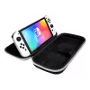 PDP Slim Deluxe: Black & White kietasis dėklas „Nintendo“ – juodas, baltas