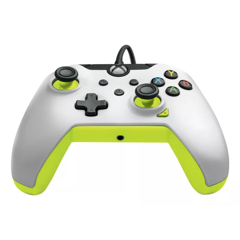 PDP laidinis valdiklis Electric White, skirtas Xbox Series X|S, Xbox One, Xbox, Windows 10/11