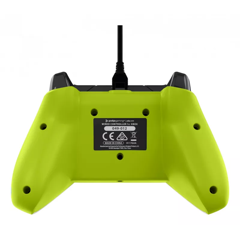 PDP laidinis valdiklis Electric White, skirtas Xbox Series X|S, Xbox One, Xbox, Windows 10/11