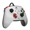 Žaidimų pultas PDP Rematch Advanced – laidinis USB-C valdiklis, skirtas PC, Xbox One, Xbox Series X|S – juoda/raudona/balta, 2,43 m laidas
