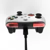 Žaidimų pultas PDP Rematch Advanced – laidinis USB-C valdiklis, skirtas PC, Xbox One, Xbox Series X|S – juoda/raudona/balta, 2,43 m laidas