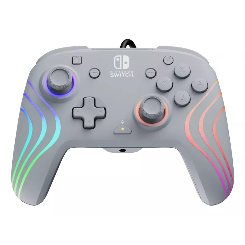 PDP Afterglow Wave Grey USB valdiklis (laidinis) Nintendo Switch, Nintendo Switch OLED