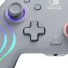 PDP Afterglow Wave Grey USB valdiklis (laidinis) Nintendo Switch, Nintendo Switch OLED