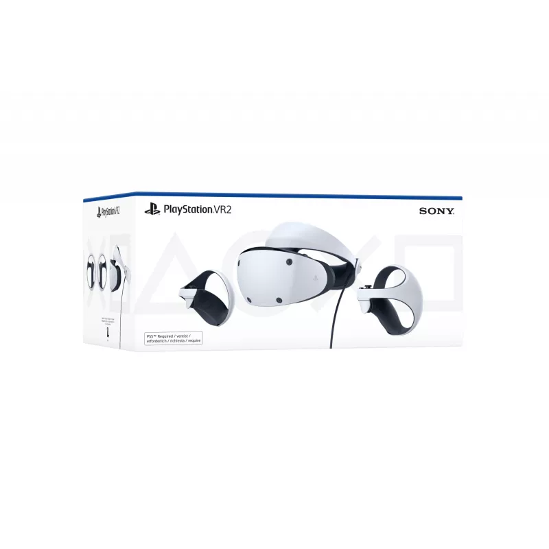 Sony PlayStation VR2 belaidė ausinė virtualiai realybei juoda, balta