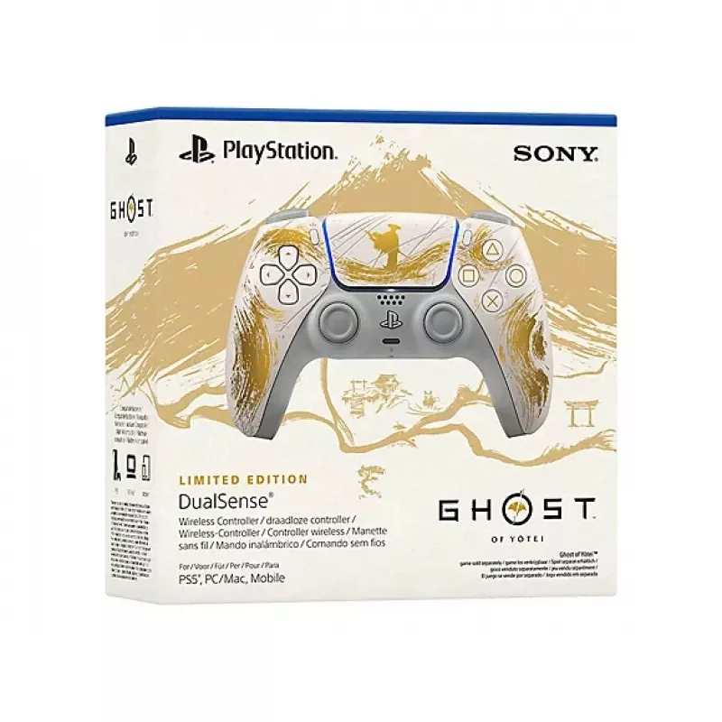 Sony DualSense belaidis valdiklis – Ghost of Yotei Gold riboto leidimo versija