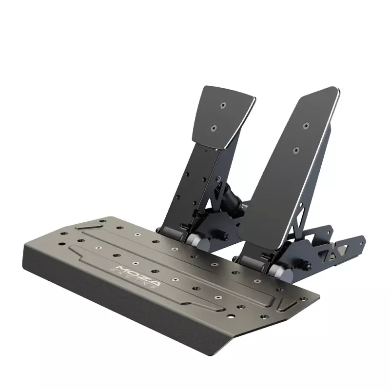 Pedalai Moza Racing SR-P dujų ir stabdžių pedalai PC USB slėgio kampo jutikliai