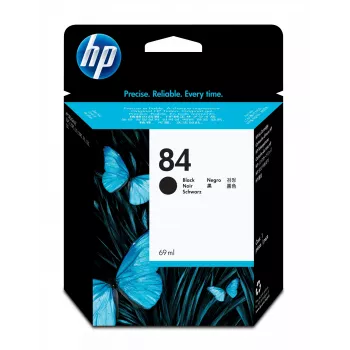 HP 84 69 ml juodos spalvos rašalo kasetė DesignJet, terminė rašalinė