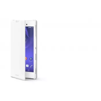 Folio dėklas Sony 1280-1575 mobiliojo telefono dėklas baltas