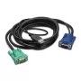 KVM kabelis APC AP5822, USB-A į KVM, 3,66 m, juodas