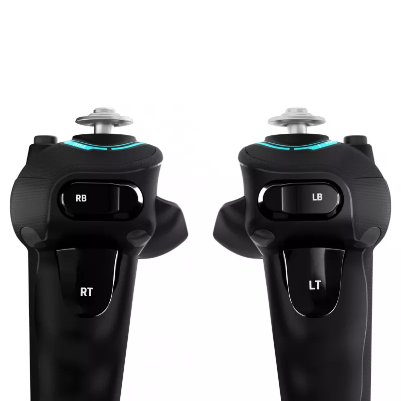 Vairas su pedalais ir droseliu Turtle Beach VelocityOne Flight Black USB analoginis skaitmeninis PC Xbox