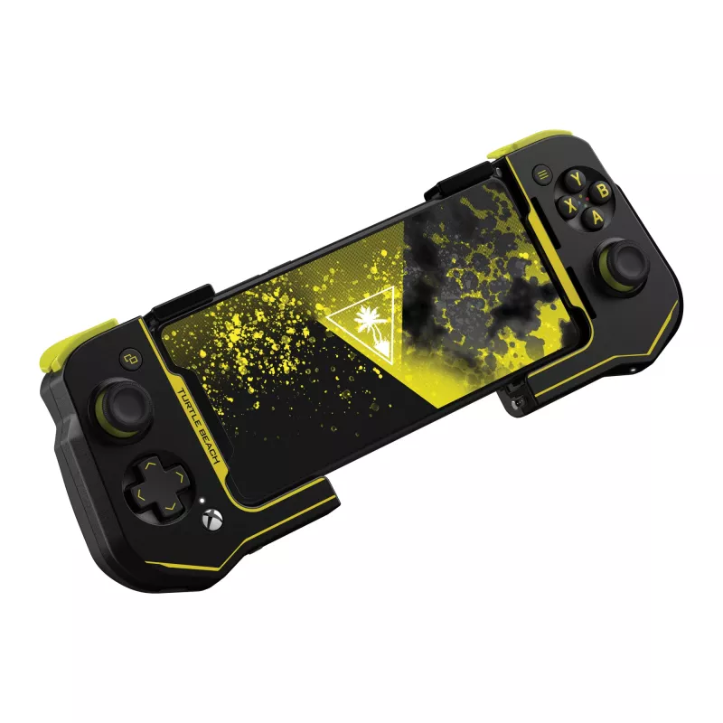 Žaidimų pultas Turtle Beach Atom juodas geltonas Bluetooth Android belaidis