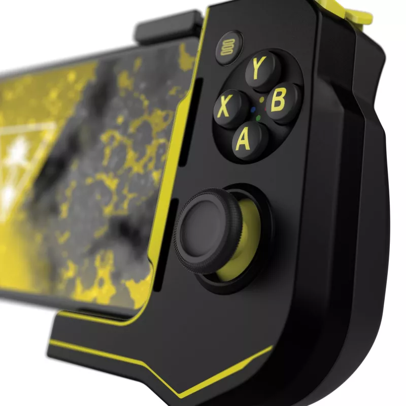 Žaidimų pultas Turtle Beach Atom juodas geltonas Bluetooth Android belaidis