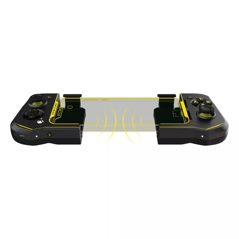 Žaidimų pultas Turtle Beach Atom juodas geltonas Bluetooth Android belaidis