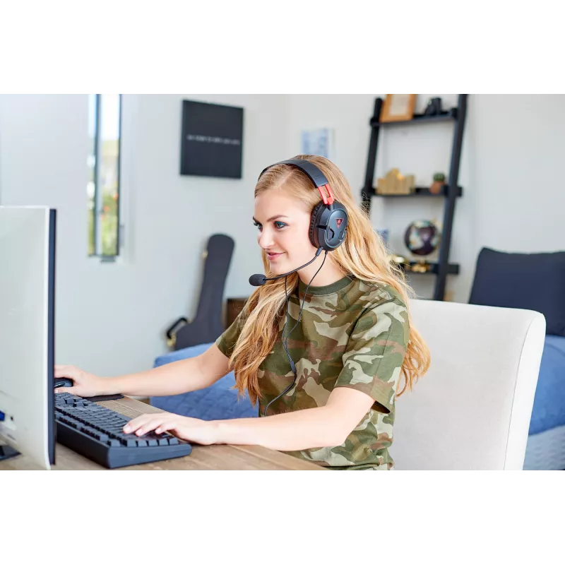 Turtle Beach Recon 50 ausinės su laidu žaidimams – PC, Xbox Series X/S, Xbox One, PS5, PS4