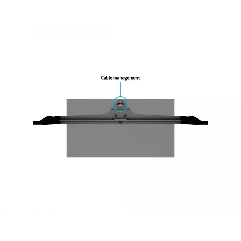 Stalo stovas Multibrackets M VESA Turn Black Large MAX 600x400