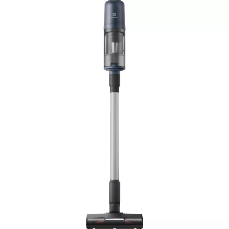 Belaidis siurblys Electrolux EP61H21WET 2-in-1, baterija, sausas, be maišelio, 0.6 L, 85 W, mėlynas, 2.5 Ah